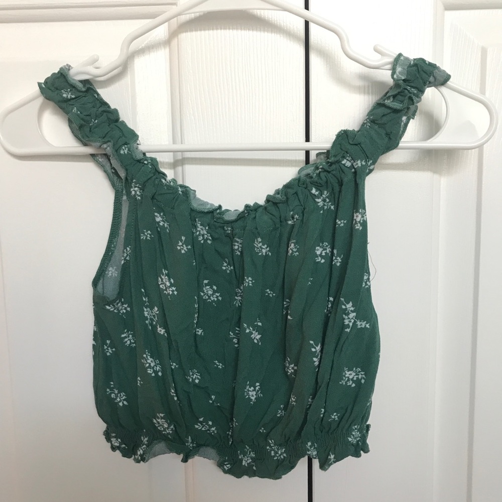 Pacsun Off the Shoulder Crop Top